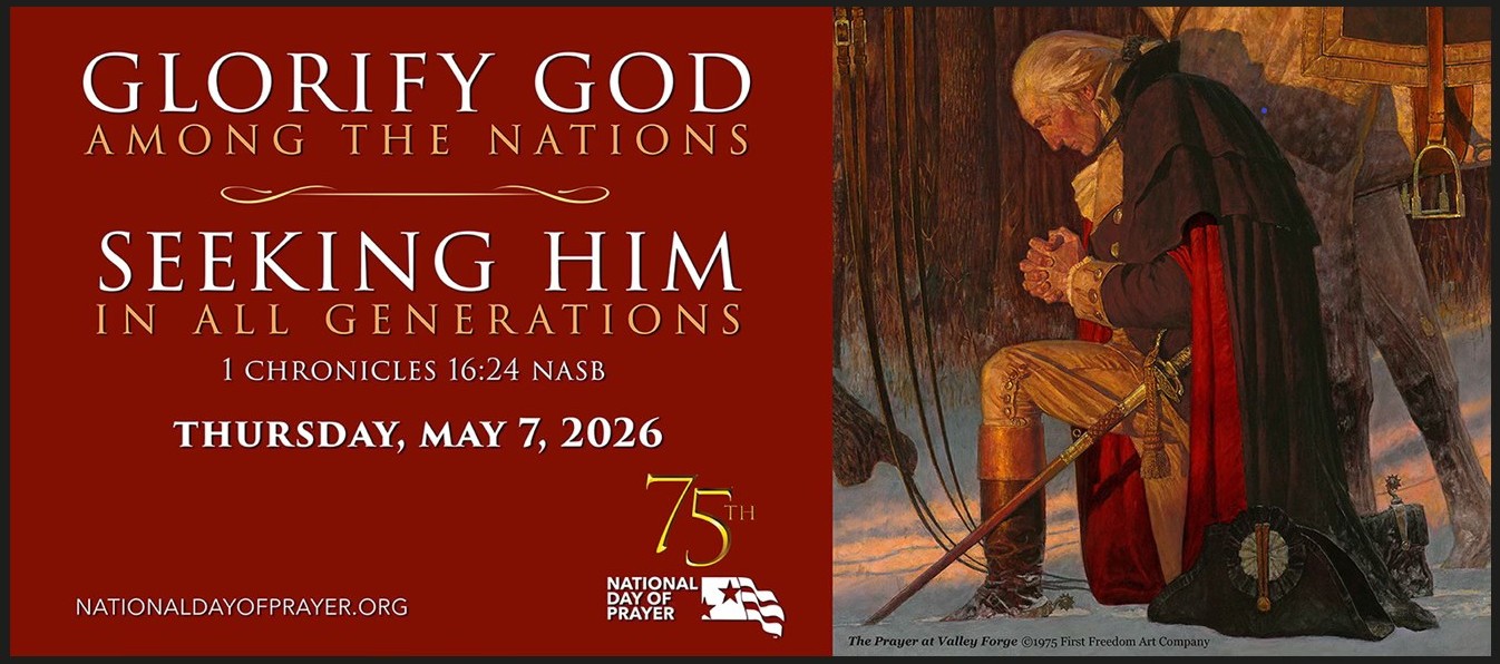 This is the 2026 National Day of Prayer Theme.